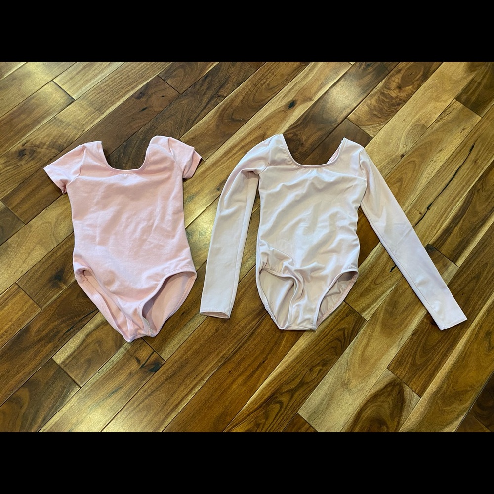 Balera IC long sleeve and short sleeve leotards like new gymnastics dance